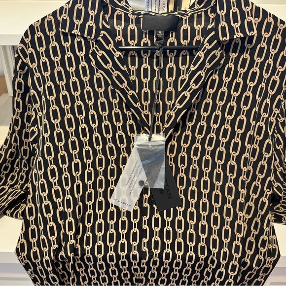 🎉HOST PICK!🎉 Nili Lotan NWT Juste Pyjama Shirt (M) - Picture 5 of 8